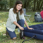 Pavillo 2.03m x 1.52m x 22cm Horizon Queen Airbed - Blue