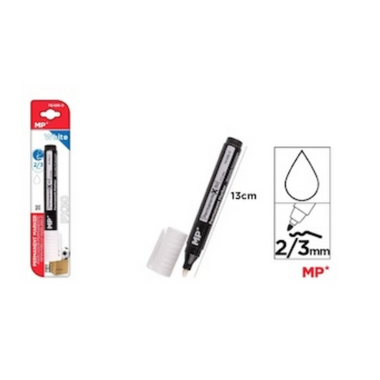 Permanent Marker White 2-3mm