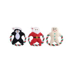 Pet Toy Christmas Ring Rope