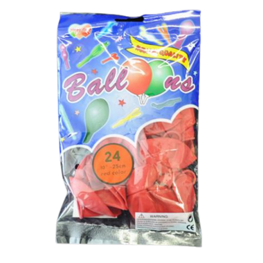 Premium Helium Balloons Red