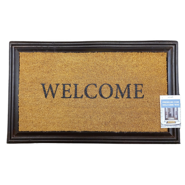 Premium Coir Welcome Frame 88 x 53cm