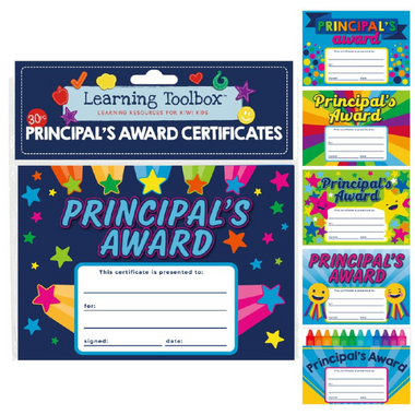 Principal Certificate A5 30pc