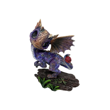Purple Dragon with Lady Bug