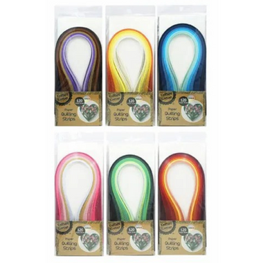Quilling Paper Asst Ombre 120pc
