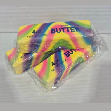 Rainbow Salted Butter Squishy