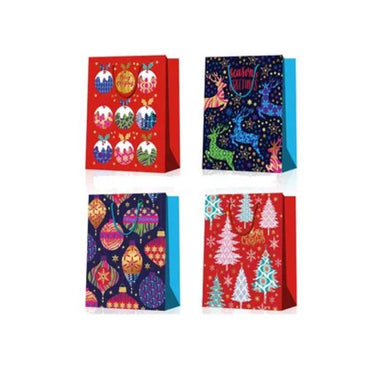 Red-Blue Christmas Gift Bag 26x32x12cm