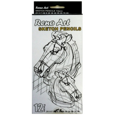 Reno Art - Sketch Pencils 12pc