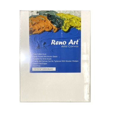 Reno Art Paintwell Stretched Canvas - 11 x 14in or 28 x 35 x 1.8cm
