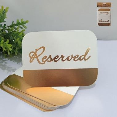 Reserved Cards Gold 20pk