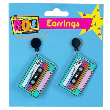 Retro Cassette Tape Earrings