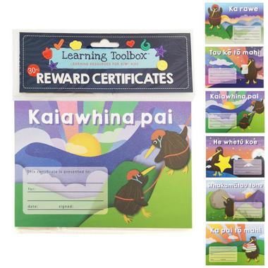 Reward Certificates - Te Reo A5