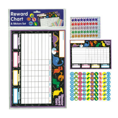 Reward Chart Dinosaurs 29.6x21cm