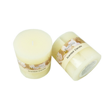 Scented Pillar Candle - Vanilla 7 x 7cm