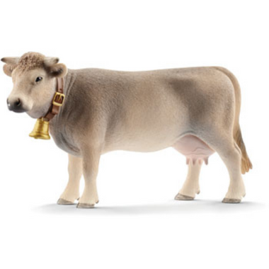Schleich - Braunvieh Cow (Grey Dot)
