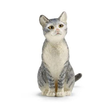 Schleich - Cat Sitting (Green Dot)