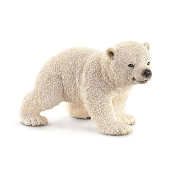 Schleich - Polar Bear Cub Walking (Green Dot)