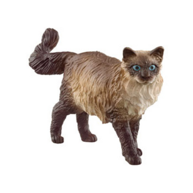 Schleich - Ragdoll Cat (Green Dot)
