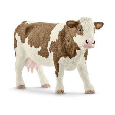 Schleich - Simmental Cow (Grey Dot)