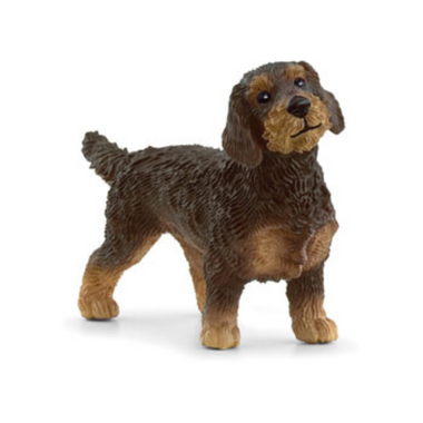 Schleich - Wire-Haired Dachshund (Red Dot)