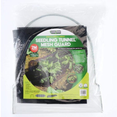 Seedling Tunnel Guard Mesh 2m x 50 x 40cm Black