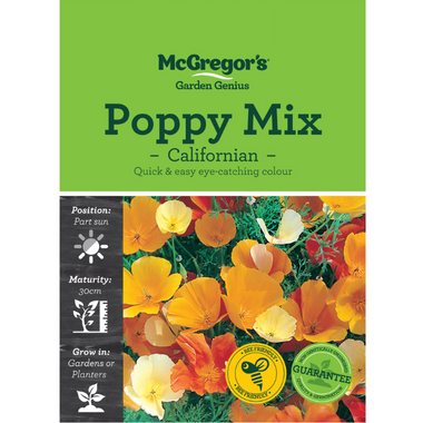 Seeds M2080 Poppy Mix - Californian