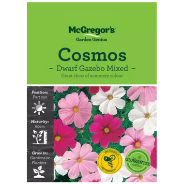 Seeds M2180 Cosmos - Gazebo Mix