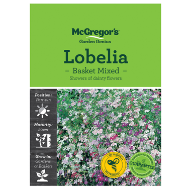 Seeds M2436 Lobellia - Basket Mixed