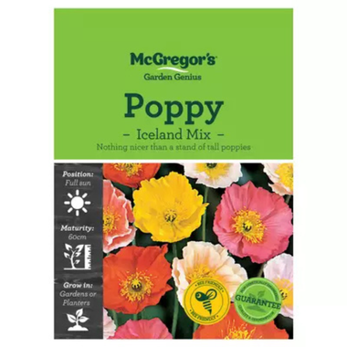 Seeds M2705 Poppy - Iceland Mix