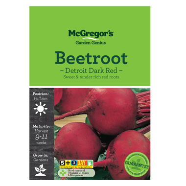 Seeds M6120 Beetroot - Detroit Dark Red
