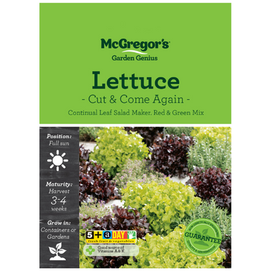Seeds M6444 Lettuce - Cut & Come Again