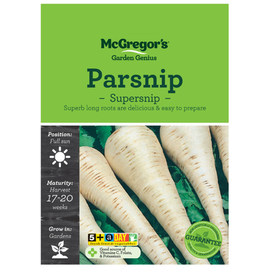 Seeds M6580 Parsnip - Super Snip