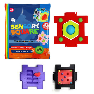 Sensory Square Blind Bag - Fidget Puzzle