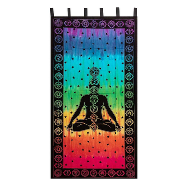 Seven Chakra Door Curtain 111 x 222cm
