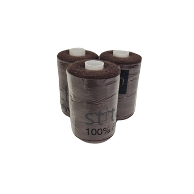 Sewing Thread 1000m - Dark Brown
