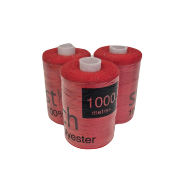 Sewing Thread 1000m - Red