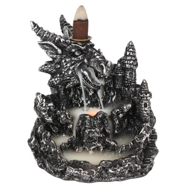 Silver Black Dragon Backflow Burner