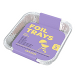 Snazzee Foil Tray 3pk Square