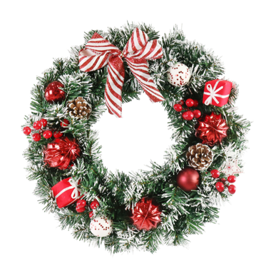 Snowy Candy Pine Wealth 40cm