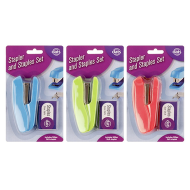 Stapler 26-6 with 500 Staples Set