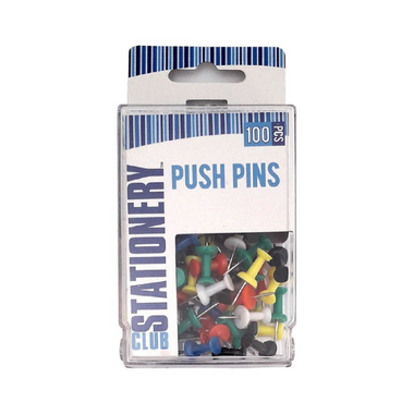Stationery Club - Push Pins 100pc