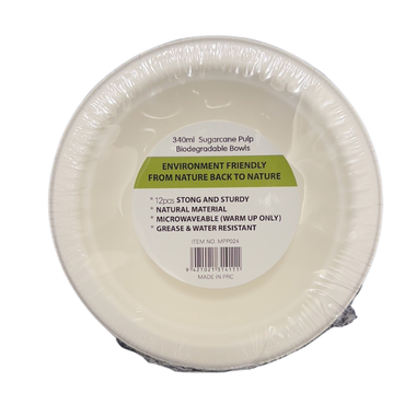 Sugarcane Biodegradable Bowls