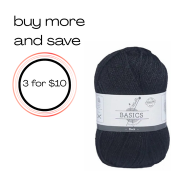 Super Blend Basic Yarn - Black