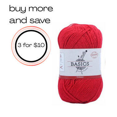 Super Blend Basic Yarn - Crimson