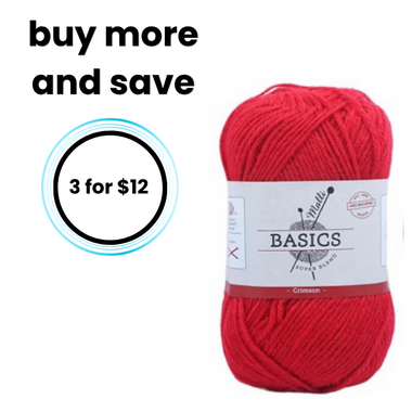 Super Blend Basic Yarn - Crimson