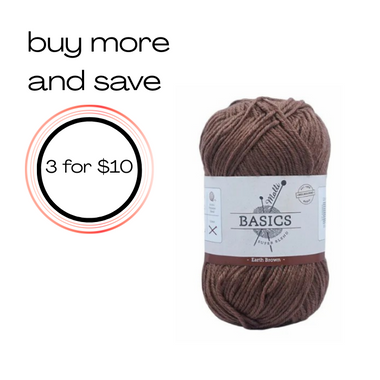 Super Blend Basic Yarn - Earth Brown