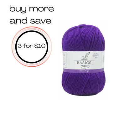 Super Blend Basic Yarn - Mitten Purple