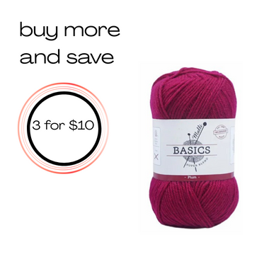 Super Blend Basic Yarn - Plum