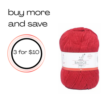 Super Blend Basic Yarn - Red