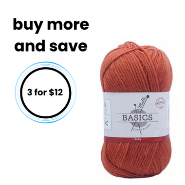 Super Blend Basic Yarn - Ruby