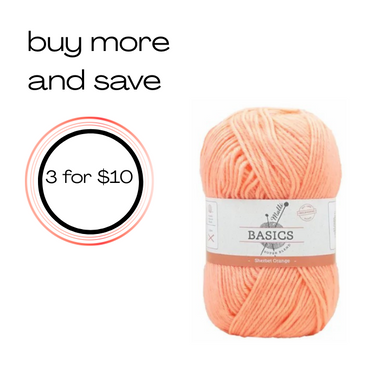 Super Blend Basic Yarn - Sherbet Orange